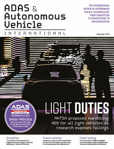 ADAS & Autonomous Vehicle International