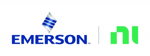 NI (now part of Emerson) logo