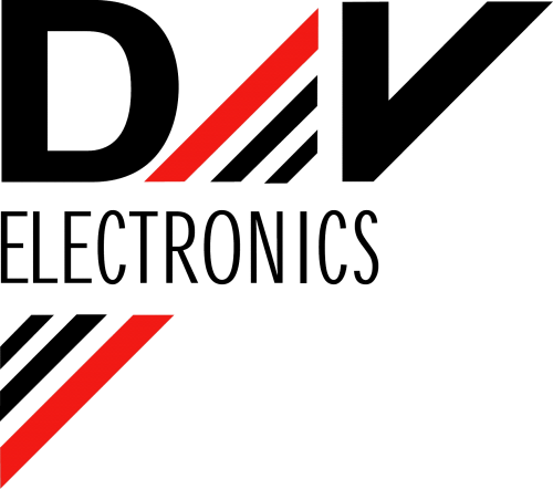 D&V Electronics logo